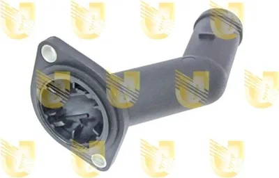 Produktbild von UNIGOM 341834 Kühlmittelflansch für VW GOLF VI (5K1) Wasserflansch