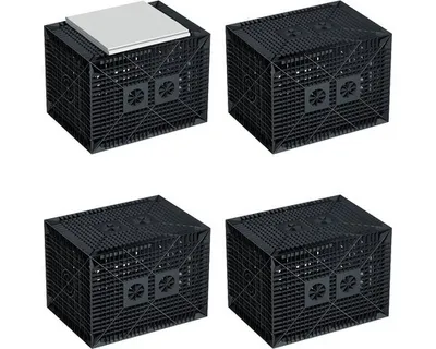 Produktbild von Sickerbox Quader 1120 Liter und Geotextil 16 m²