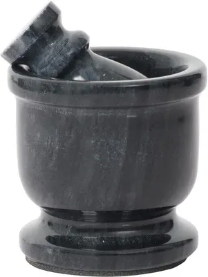 Obrázok produktu pre Sada mlynčeka na korenie a mlynčeka na čierne korenie – ideálna na korenie – 1 ks – mramor – 6,4 cm