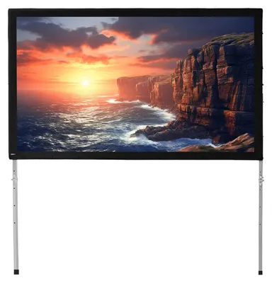 Produktbild von celexon Faltrahmen Leinwand Mobil Expert 203 x 114cm, Rückprojektion