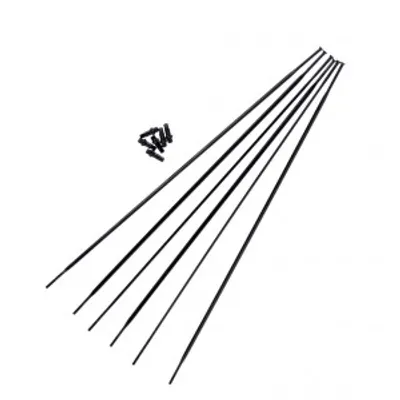 Image de DT Swiss Kit de rayons HG 1800 Spline 25DB roue avant + roue arrière, 650B, WXKHG16257342S, noir (1 kit)