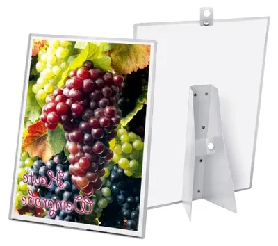 Produktbild von Plakatständer A4, Tischaufsteller, Plakathalter, Prospekthalter, Kundenstopper, transparent