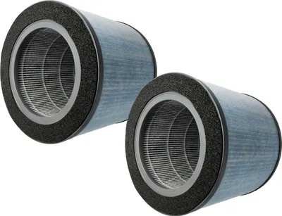 Produktbild von vhbw 2x Vorfilter+Hepa+Aktivkohle kompatibel mit Comedes Lavaero 900 Luftreiniger - Mehrstufiges Filtersystem