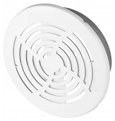 Obrázek produktu pro Awenta MVZ125B Ventilační mřížka bílá kovová 125mm