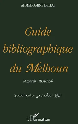 Produktbild von Guide Bibliographique de Melhoum