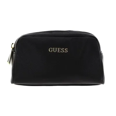 Produktbild von Guess Damen Kosmetiktasche Vanille black Saffian-optik PWVANIP2173BLA