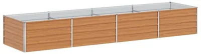 Obrázek produktu pro Vyvýšený záhon z pozinkované oceli, rozměry 320 x 80 x 45 cm