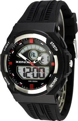 Produktbild von MC Serie Quarz Digitaluhr Wasserdicht 100m Stoppuhr Alarm Antiallergisch