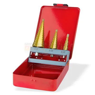 Image de Forets étagés HSS-G, jeu de 3 pièces 4 - 32 mm