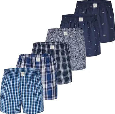 Produktbild von MG-1 Jungen Boxer 6-Pack Classics - mehrfarbig 13 - Größe 176