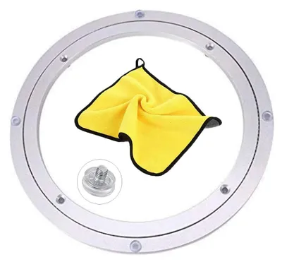 Produktbild von Omgoods – 360-Grad-Drehteller für Tische – Aluminium-Drehteller, 40 cm