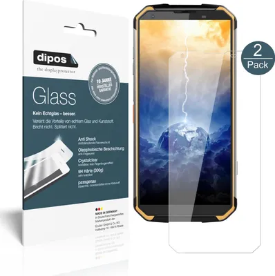 Produktbild von Dipos Glass, Blackview, Blackview BV9500, Schockresistent, 2 Stück(e)