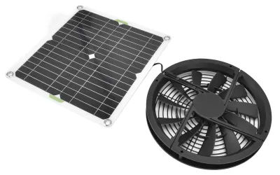 Produktbild von Solarventilator für Gewächshaus und Hühnerstall
