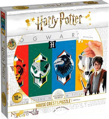 Immagine prodotto di Puzzle 500 stemmi delle case di Harry Potter VINCITORI 39574
