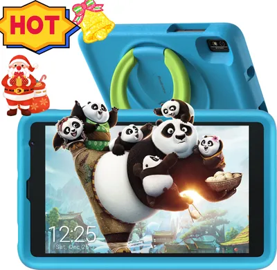 Produktbild von Beste Geschenke für Kinder -Blackview Tab 6 Kids Tablet Kinder 8 Zoll Kids Tablet mit Android 11 (3GB RAM 32GB ROM, 256GB erweiterbar 1280x800 HD+ IPS Display, Akku 5.580mAh, WiFi, BT 5.0, GPS) Kindgerechte Hülle in Blau