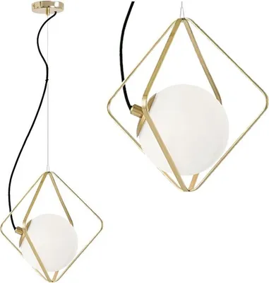 Image de Lampe Suspendue Toolight APP1017-1CP Gold