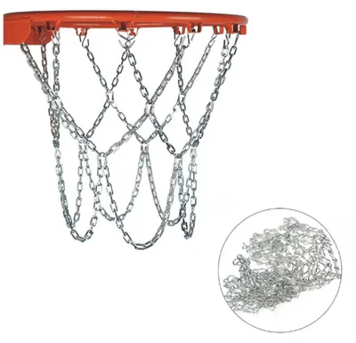 Obrázok produktu pre Solidchoice – Robustná basketbalová sieť s reťazou