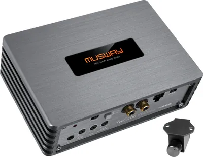 Image de MUSWAY Digital 2-Channel AMP TWO100 Amplificateur de puissance à 2 canaux pour voiture de tourisme