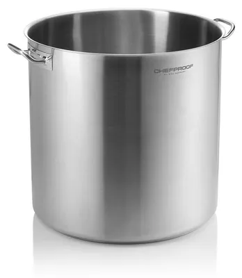 Produktbild von Suppentopf + Deckel Chefproof, Ø 40 cm, 50 ltr., Chromnickelstahl 18/10