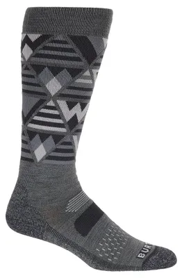 Produktbild von Burton Womens Performance Midweight Sock Gray Heather M