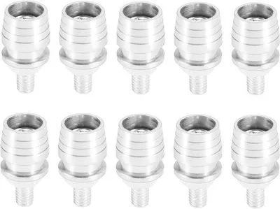 Image de Support de plaque d'immatriculation pour moto, vis M6, couleur argent, fixation rapide