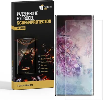 Produktbild von 6x Panzerfolie für Samsung Galaxy Note 10 HYDROGEL FULL-COVER Displayschutz KLAR