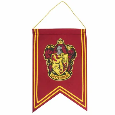 Zdjęcie produktu dla Harry Potter wiszący sztandar Gryffindoru 30 x 44 cm