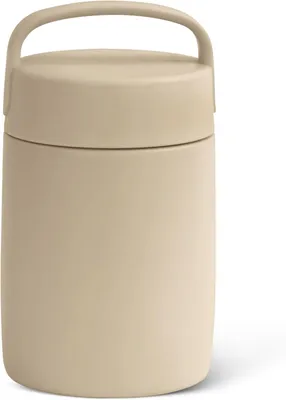 Produktbild von Isolierbehälter für warme und kalte Speisen – Lunchbox, 473 ml – Edelstahl – Auslaufsicher – Grau