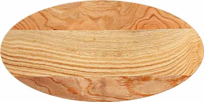 Obrázok produktu pre vidaXL Stolová doska svetlohnedá 80x40x2 cm dubový masív oválny