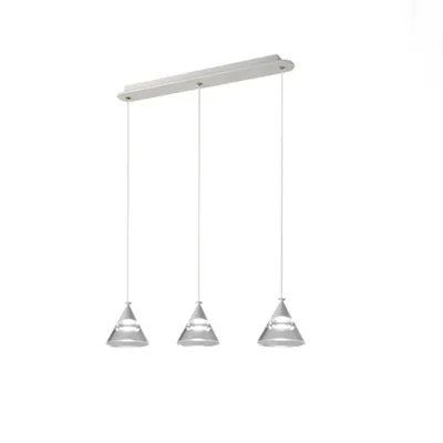 Immagine prodotto di Sospensione Contemporanea Cony Metallo Bianco Led 21W
