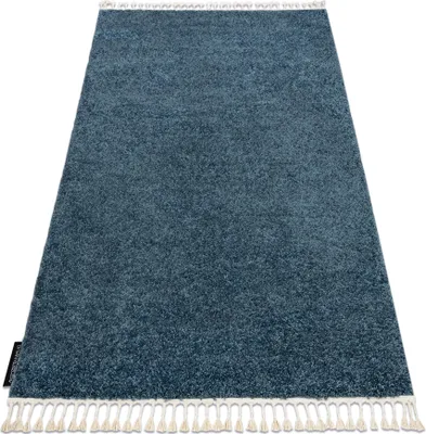 Zdjęcie produktu dla Dywan BERBER 9000 Frędzle berberyjski shaggy niebieski 140x190 cm