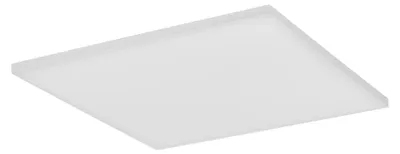 Obrázek produktu pro Bezrámové panelové svítidlo LEDVANCE Planon v bílé barvě s pokročilou technologií LED, 40 W, čtvercový tvar (600 x 600 mm), teplá bílá barva světla 3000 K, hliníkový kryt