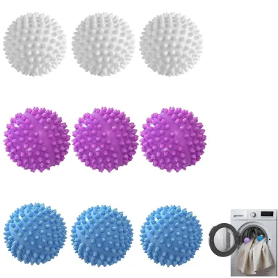 Zdjęcie produktu dla Zestaw 9 wielorazowych kulek do prania do pralki