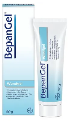 Produktbild von Gel, Bayer, Bepanthen, BepanGel, Beruhigende, feuchtigkeitsspendende und reparierende Wirkung, 50gr