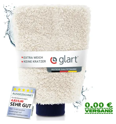 Produktbild von Glart 44WH Mikrofaser Auto Waschhandschuh Premium kratzerfrei saugstark