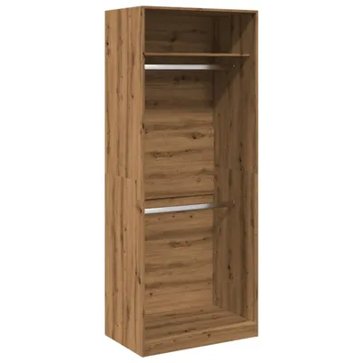 Immagine prodotto di vidaXL Armadio rovere artigianale 80x50x200 cm materiale a base di legno