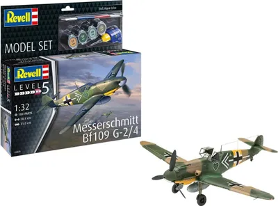 Produktbild von Revell Model Set Messerschmitt Bf109 G-2/4 1:32