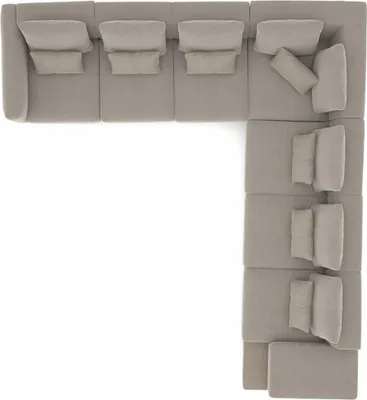 Zdjęcie produktu dla Luksusowe meble do salonu narożnik w kształcie litery L meble tapicerowane sofa kanapa