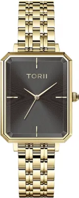 Produktbild von Die Damenuhr TORII G23GB.B4 in Gold ist ein modisches Accessoire.