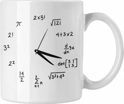Produktbild von Trendation - Tasse für Mathematiker Lustiges Geschenk für Mathelehrer Mathematik-Fans (Weiß)