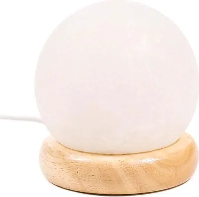 Obrázek produktu pro Mini Náladová Solná Lamp Sphere Usb Led - 450 G; 9 cm