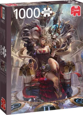 Obrázok produktu pre Premium Collection Zodiac Queen 1000 pcs, 1000 kusov, Fantasy, 12 rok / roky