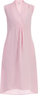 Produktbild von RISA damen midikleid aus leinen - hellrosa RISA damen midikleid aus leinen - hellrosa, L