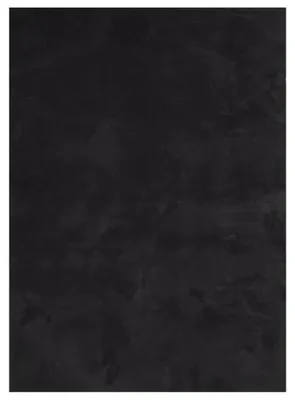 Image de vidaXL Tapis HUARTE à poils courts Doux et lavable Noir 200x280 cm