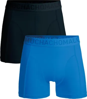 Produktbild von Muchachomalo Herren Boxershorts – 2er Pack – Microfaser & Stretch – Leichte Sport-Unterwäsche – Größe L - MICROFIB1010-21