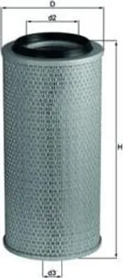 Produktbild von Luftfilter MAHLE ORIGINAL LX 236 Filtereinsatz