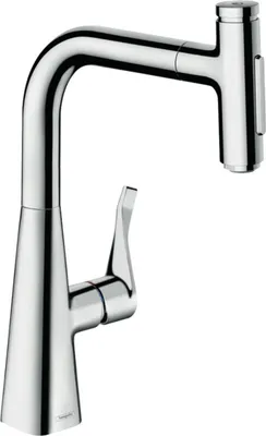 Obrázek produktu pro Dřezová baterie Select výsuvný výtok chrom chrom 2jet výsuvný výtok