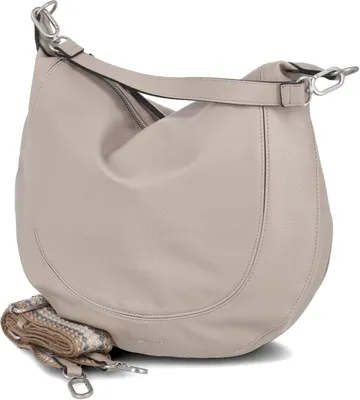Image de Fräulein Frida Femme Hobo Bag Sac à bandoulière Beige Similicuir-