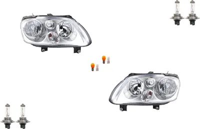 Obrázok produktu pre Johns, svetlomety vhodné pre VW Touran 1T 2003 až 2006 Set li+re Leuchtm. Set li&re