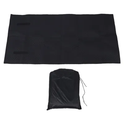Imagen del producto de Alfombrilla plegable para reparación de automóviles, portátil, fácil de limpiar y multifuncional, ideal para el mantenimiento de vehículos en viajes largos